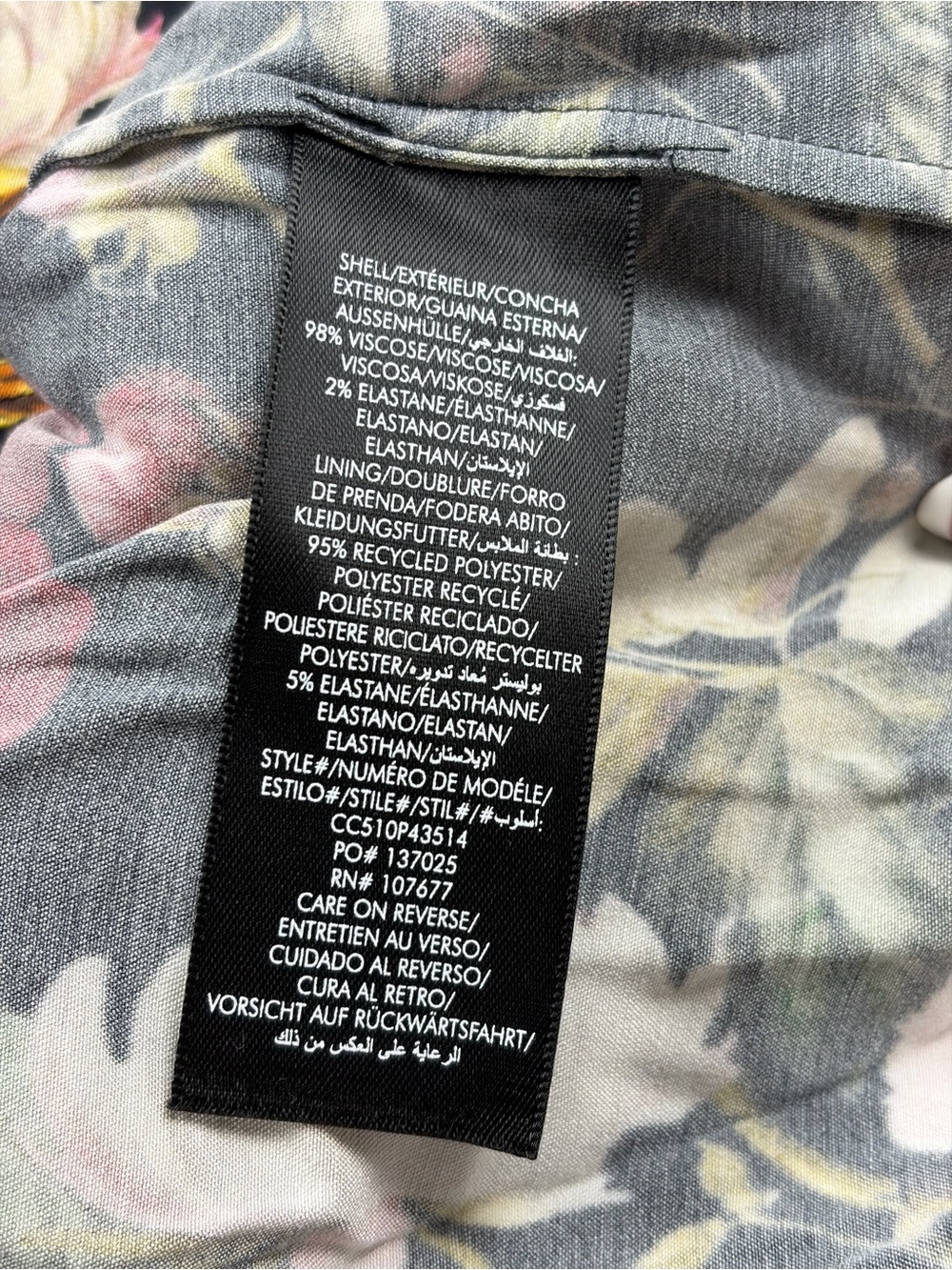 Alice + Olivia Milta Floral Mermaid Satin Slip Maxi Dress size 10 - Picture 12 of 14